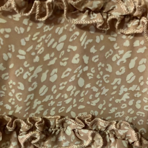 Saints & Secrets chiffon & layered ruffle dress - Picture 6 of 11